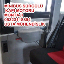 MİNİBÜS MİDİBÜS⇔OTOMATİK KAYAR BASAMAK + KAYAR KAPI MONTAJI TADİLATI TAMİRATI ANKARA