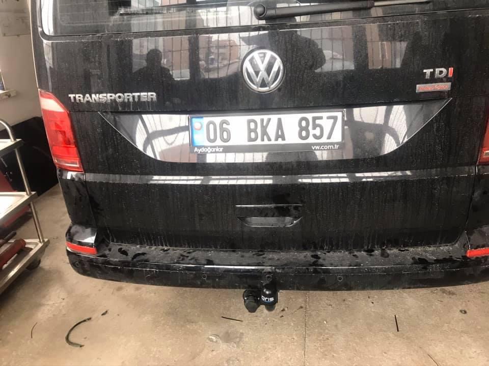 VW TRANSPORTER ÇEKİ DEMİRİ TAKMA MONTESİ VE ARAÇ PROJE FİRMASI ANKARA USTA MÜHENDİSLİK 05323118894