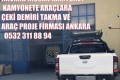 NISSAN NAVARA KAMYONET ARAÇLARA ÇEKİ DEMİR BAGLAMA MONTAJI VE ARAÇ PROJE FİRMASI ANKARA USTA MÜHENDİSLİK 05323118894